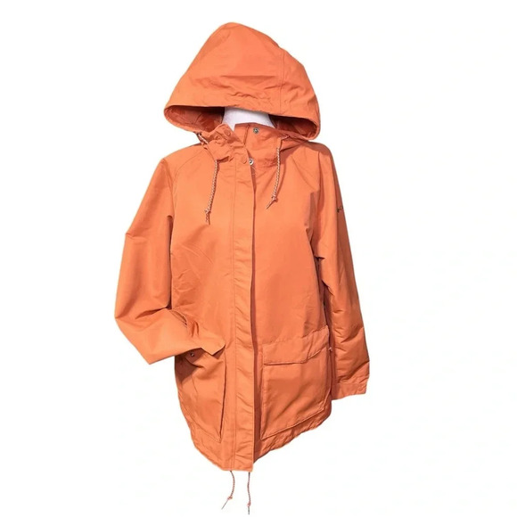 Columbia‎ South Canyon Coat Lg Orange Rust Color NWOT Outdoor Hiking Waterproof - Picture 1 of 11